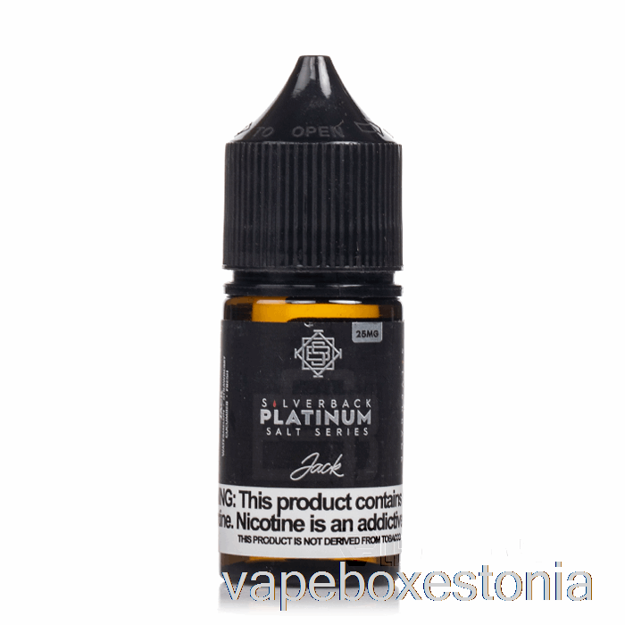 Vape Box Estonia Jack - Silverback Platinum Series Soolad - 30ml 25mg